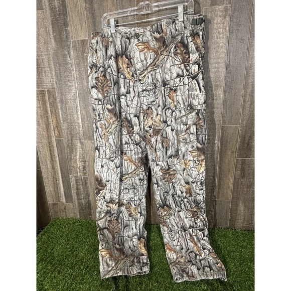 Vintage Military Camo Pants Large Regular Adjustable Waist Inseam Cargo NATO - Picture 1 of 3